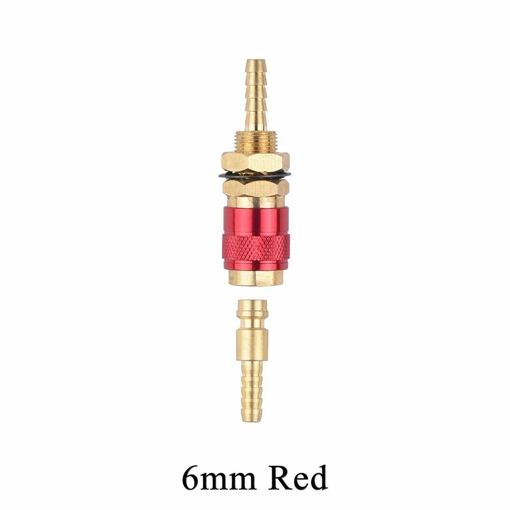 Water Adapter Quick Connector 6mm/8mm/10mm Accessories Air Cooled Brass