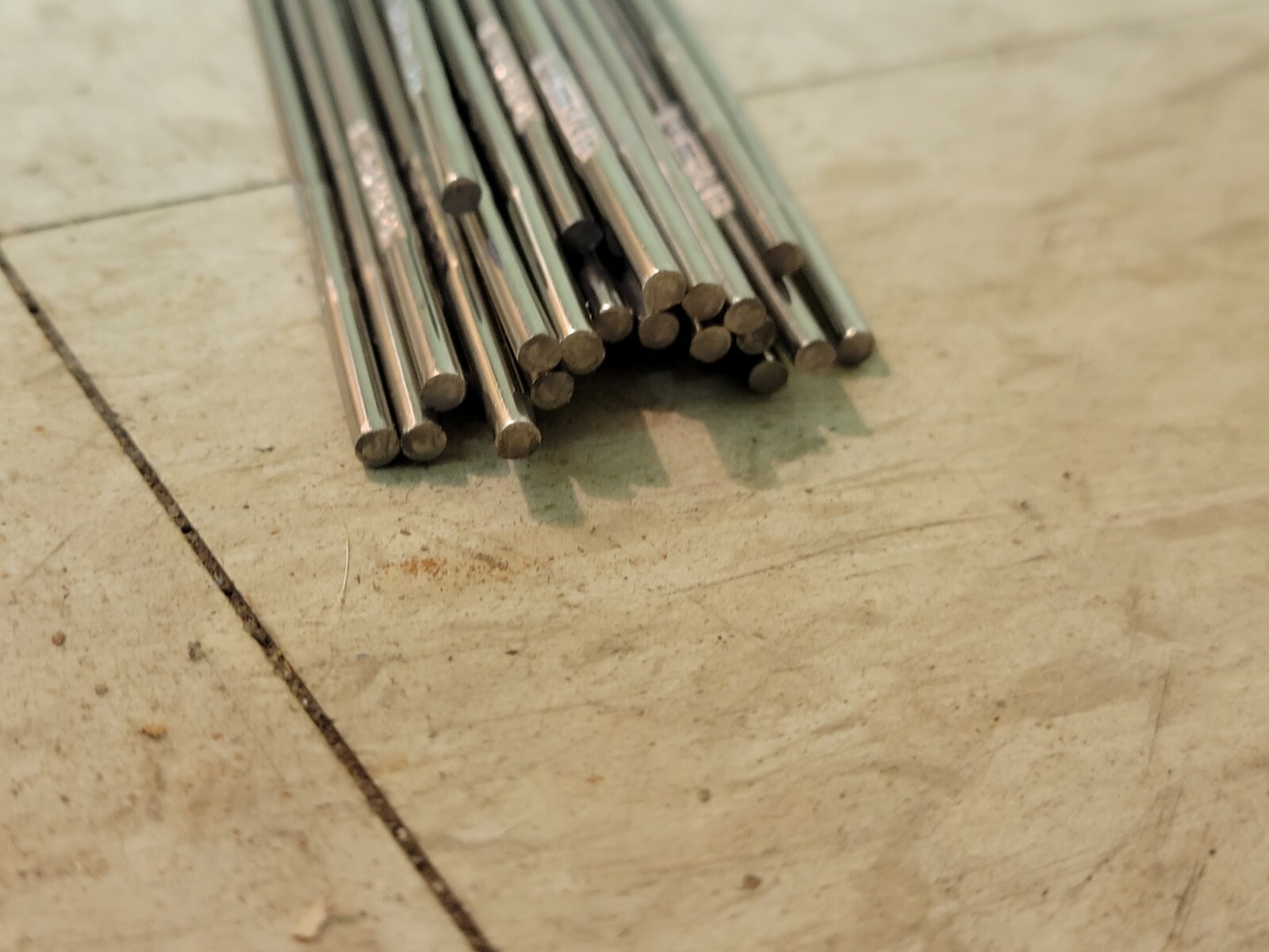 NEW 30PCS 3.12LBS EUROWELD WELDING ROD ER90S-B9 B91 ASME A5.28 1/8″ X36″