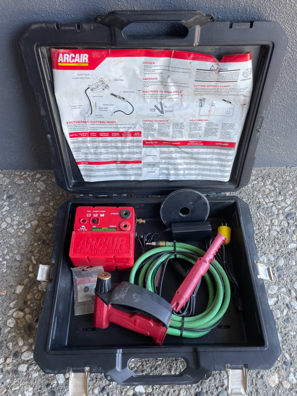 ꙮ Arcair slice cutting Systems slice utility pack 96-076-040