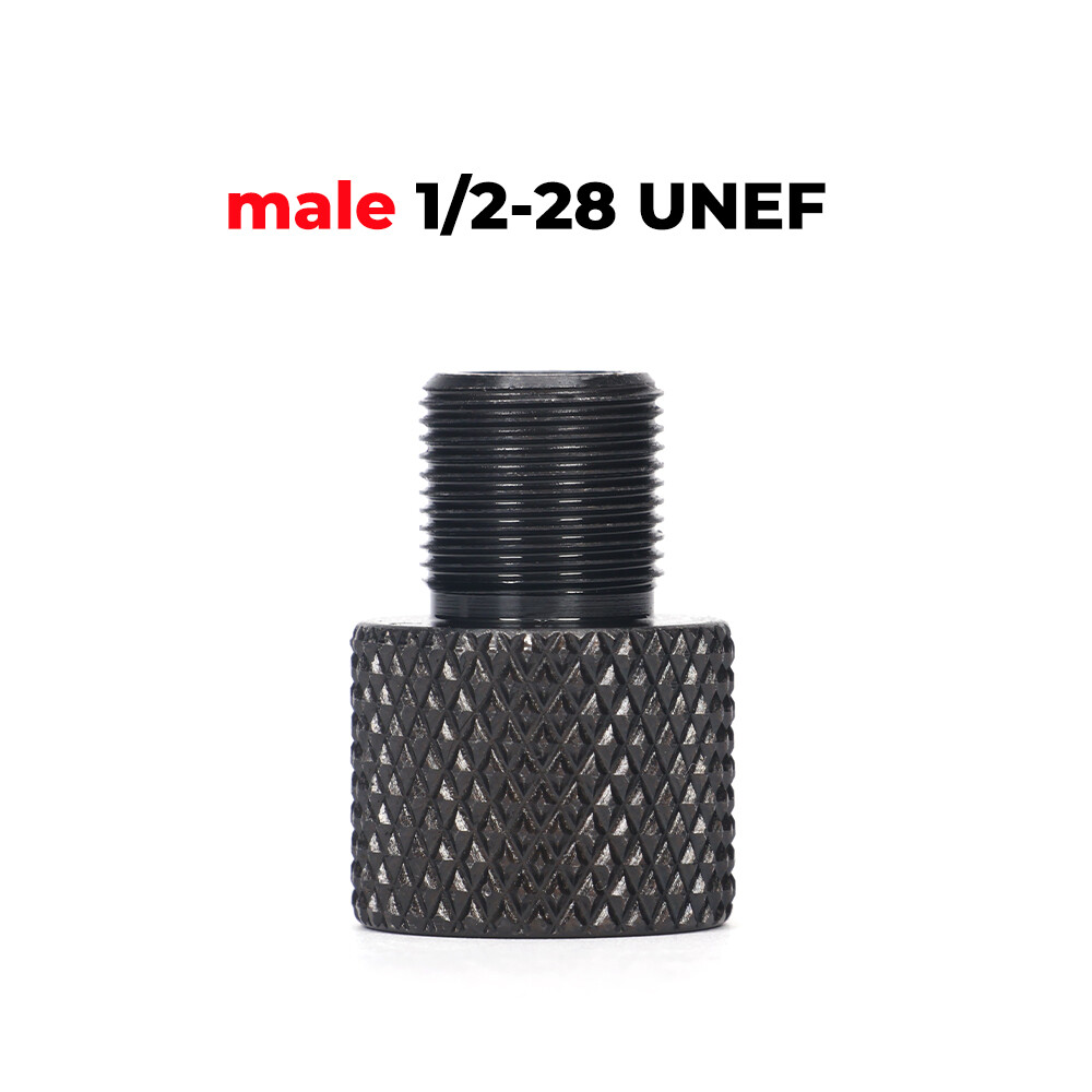 Female 1/2-20 Unf to Male 1/2-28 Unef or Male 1/2-20 to Female 1/2-28 Adapter