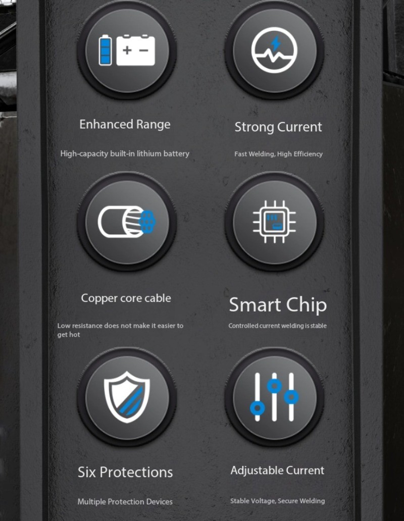 ZW-160A DC Welding Machine with Integrated Charging and Extended Run Time