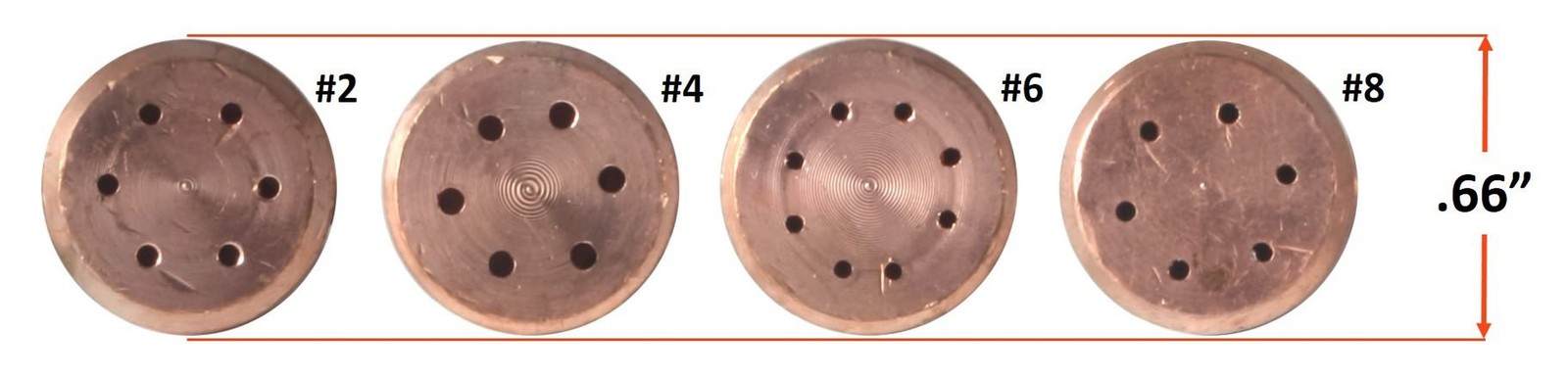 Heating Nozzle/Rosebud 6-MFA-1 Replacement for 100 Series Victor Torch Handles