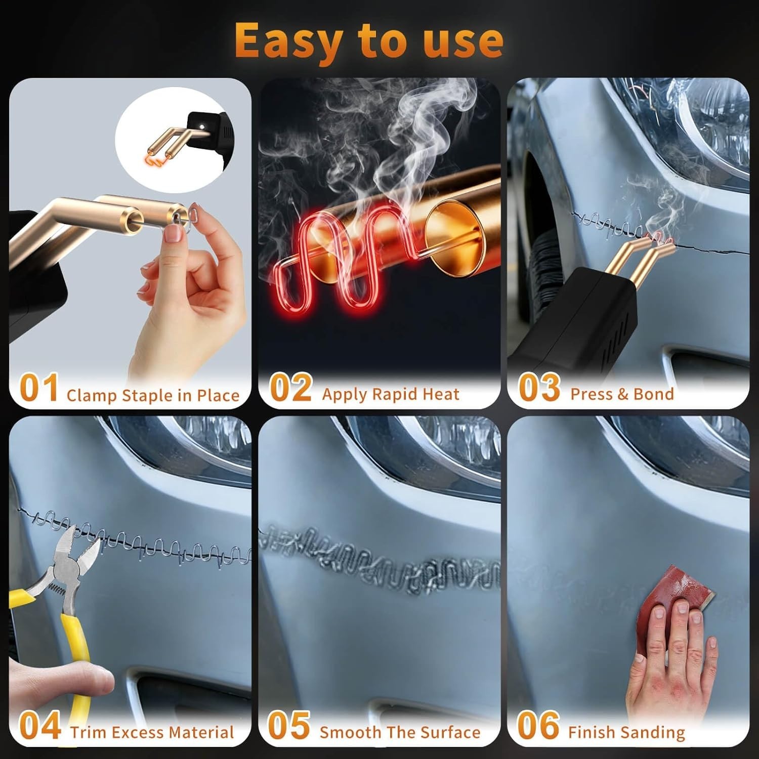Portable Plastic Welding Kit – Fast, Safe Repairs with Ergonomic Tool Design