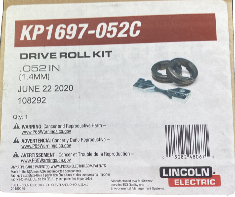 Lincoln Electric KP1697-052C Drive Roll Kit – .052″ Cored Wire
