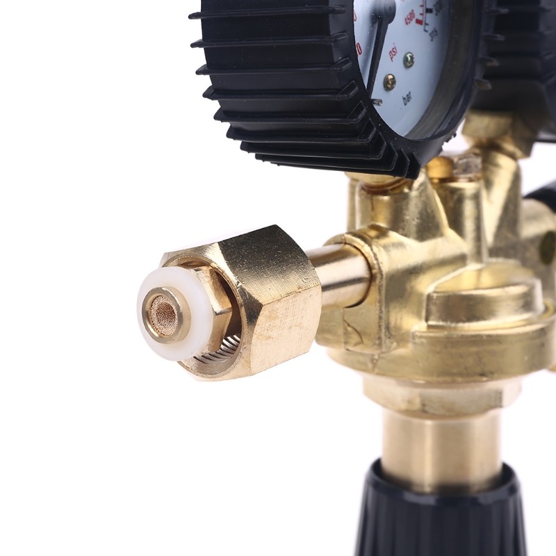 Argon CO2 Regulators Gauges Gas Welding Regulator Easy Installation for Argon