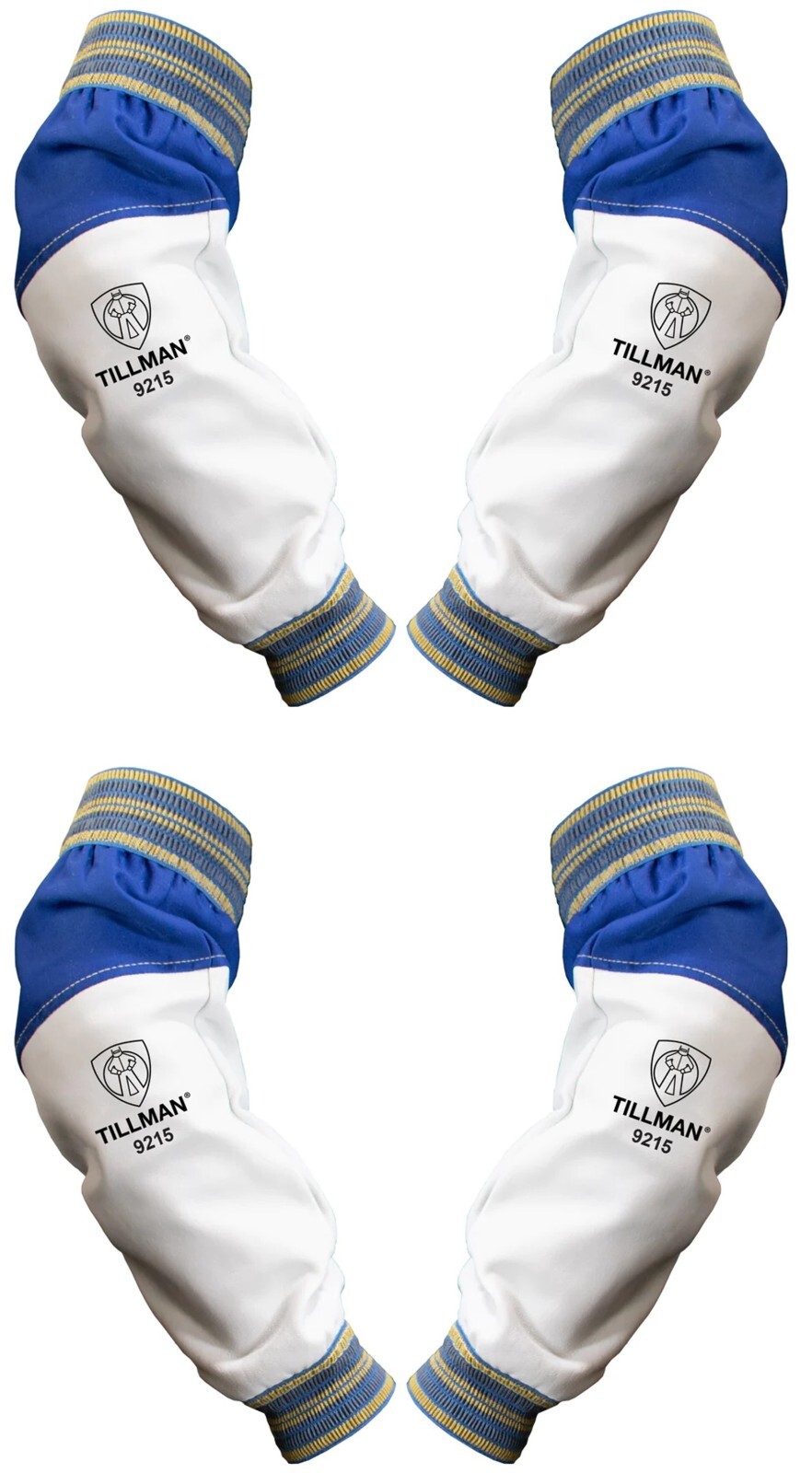 Tillman 9215 Goatskin Leather Flame Retardant Protective Welding Sleeves 2 PR