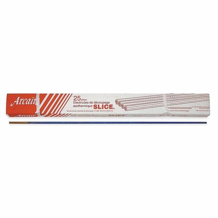 Arcair 42049002 Exothermic Cutting Rods Flux Coated, Pk25, Pk25