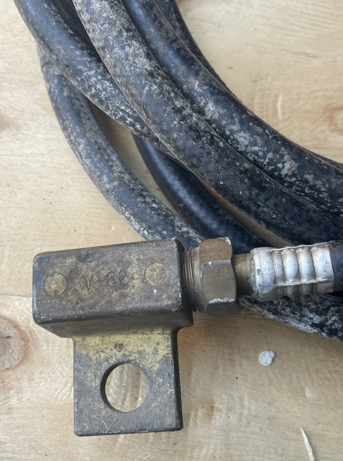 Union Carbide HW-26 Tig Welding Torch w/ 24ft Hose USA Heliarc