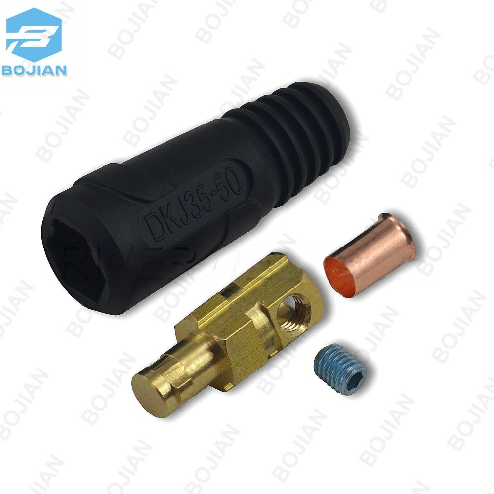 Welding Cable Joint Quick Connector Pair DINSE-Style 200-300A 35-50 SQ-MM