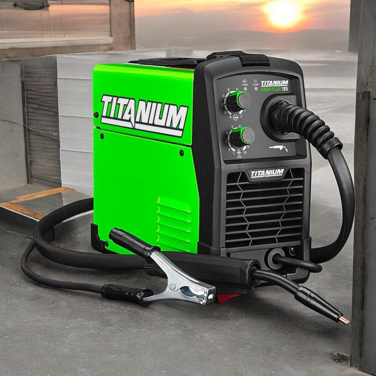 125 Amp Flux Core Welder Welding Machine 120V Portable Workshop Garage Repair