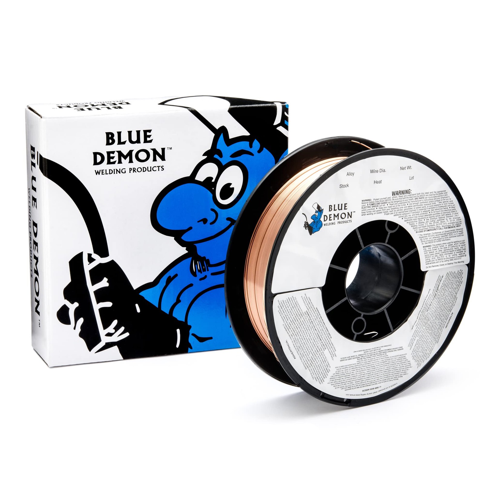 Blue Demon ER70S6 X .030 X 11 LB MIG/GMAW Carbon Steel Welding Wire, All Positio