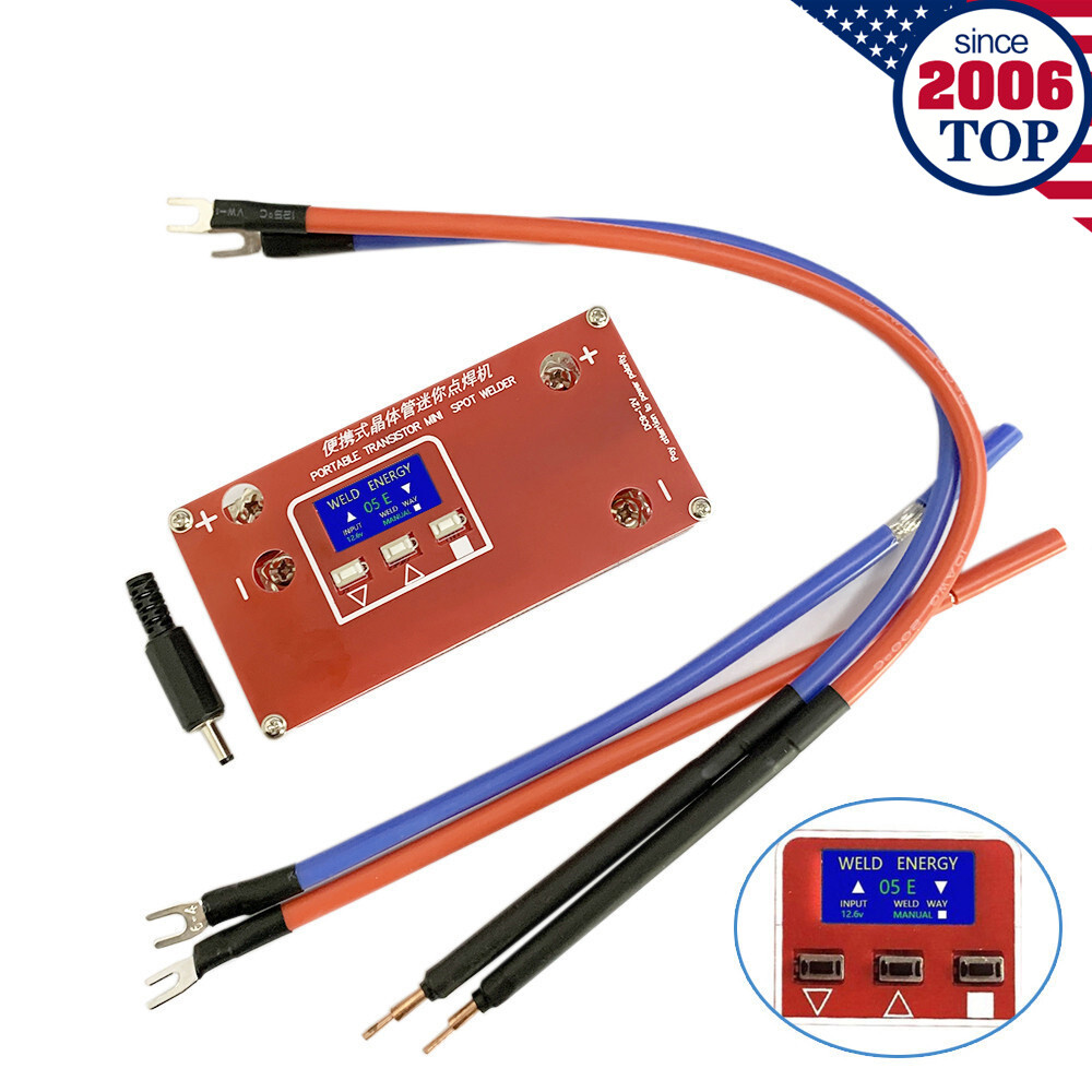 NEW DIY Portable Mini Spot Welder Machine 18650 Battery Welding Power Supply US
