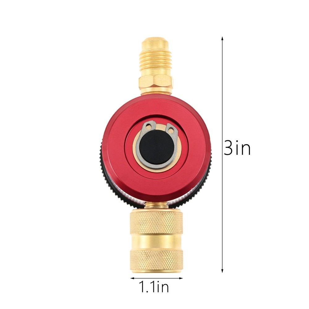 1/4″ Connector Nitrogen Purge Tool Nitrogen Regulator Purge Tool For Pockets