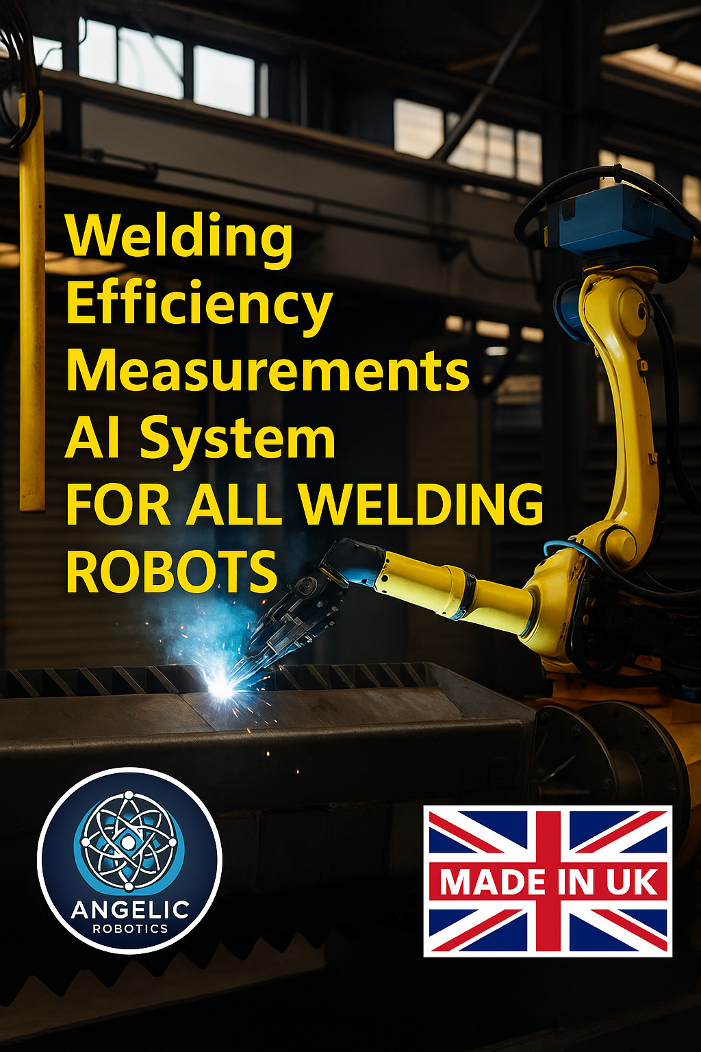 Welding Efficiency Measurements & Monitoring System for Welding Robots * HOT *