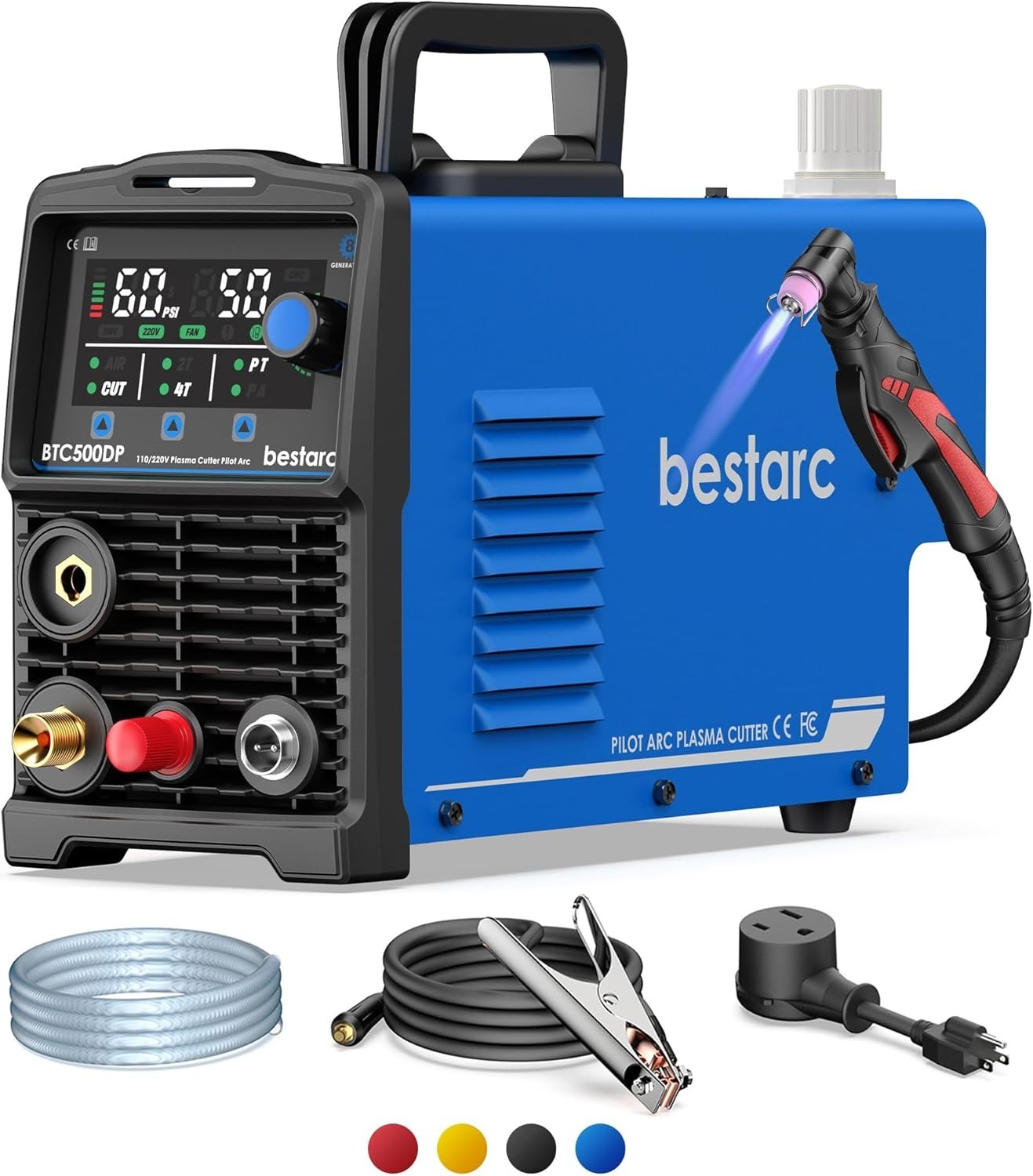 Heavy Duty 50A Plasma Cutter Machine, Dual Voltage