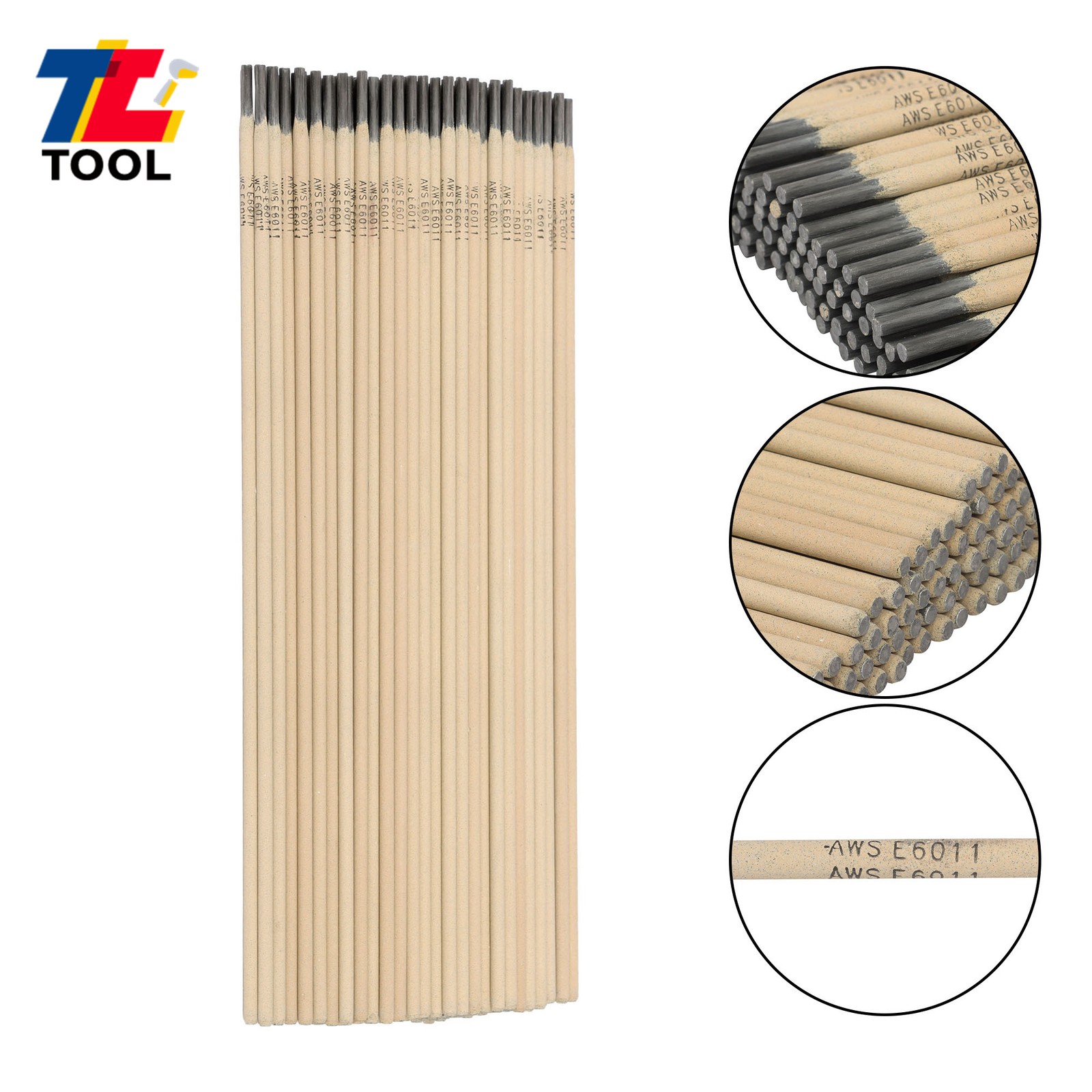 E6011 5/32Inch x14Inch Carbon Steel Stick Electrodes Welding Rod (5/32″ 10-lb)