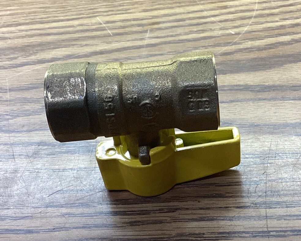 NOB Q11F-600TB2 3/4″ Brass Gas Ball Valve 250PSIG 02-06G