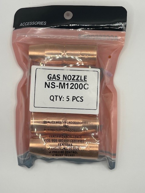Miller AccuLock MDX Thread-On Nozzle, 1/2″ Orifice, Flush Tip, NS-M1200C, 5-PK