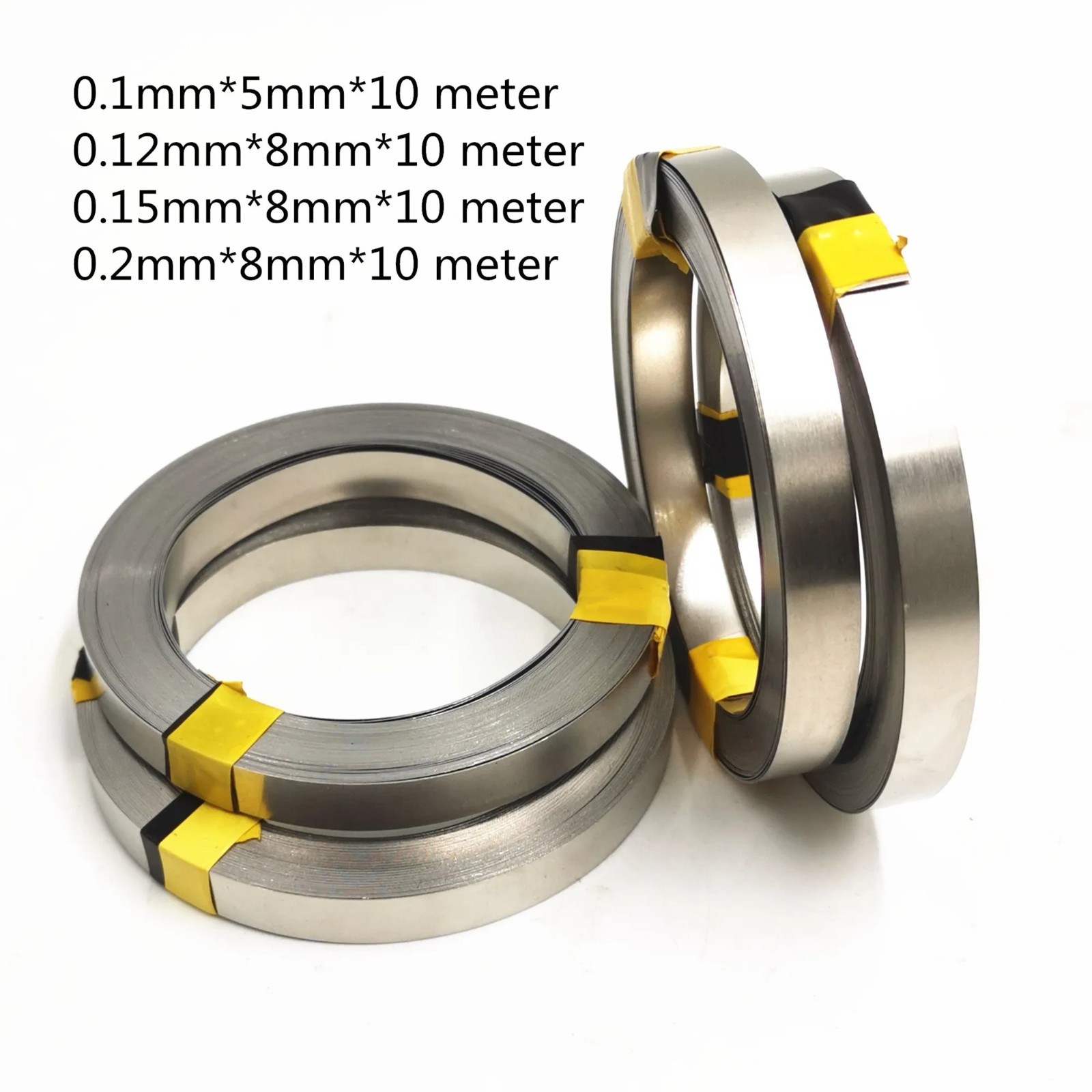 10M 18650 Li-ion Battery Nickel Plated Steel Strip Roll Spot Welding Connector