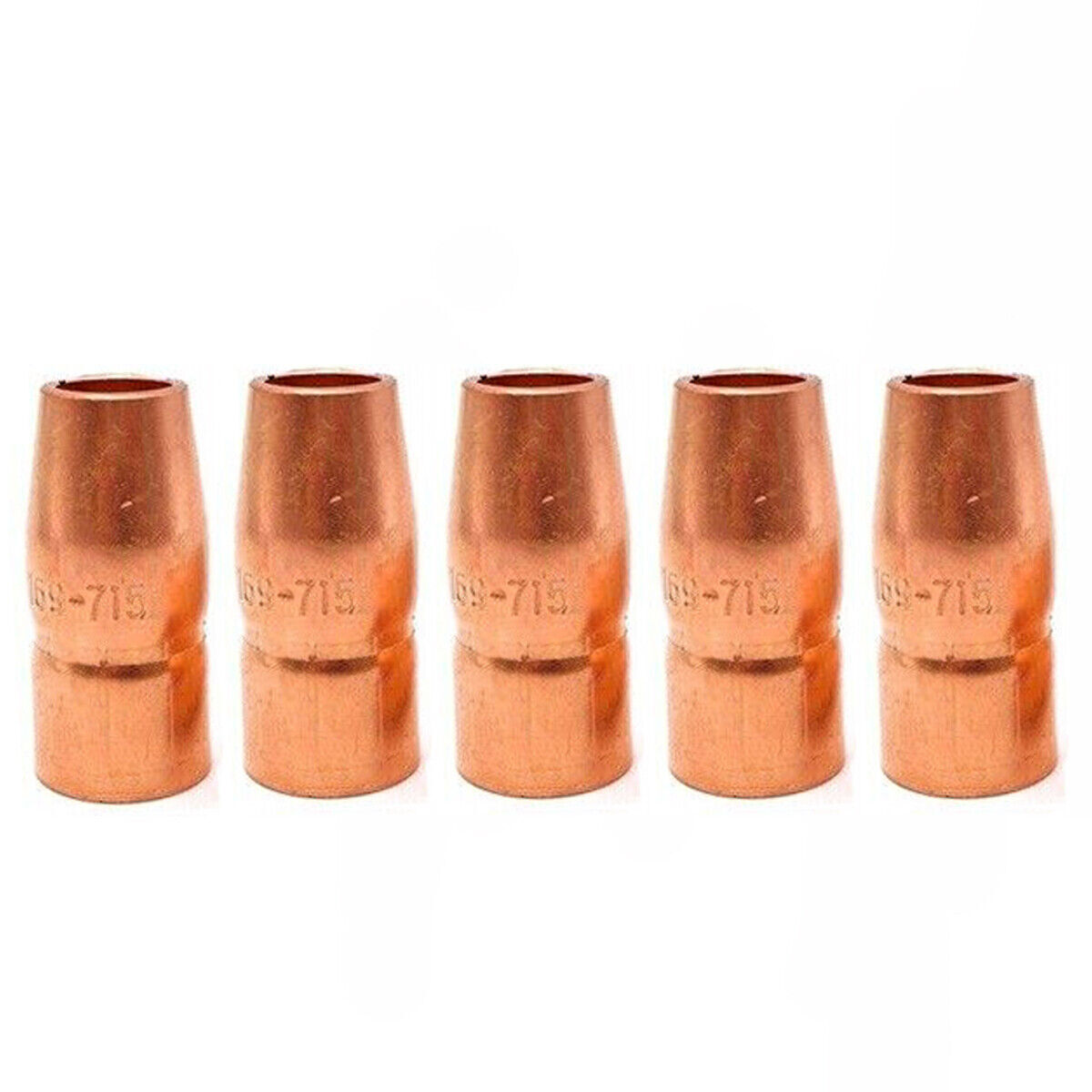 246372 1/2-Inch Slip Nozzle 5-PK For Miller Hobart Mig gun M-10 M-15 H-10
