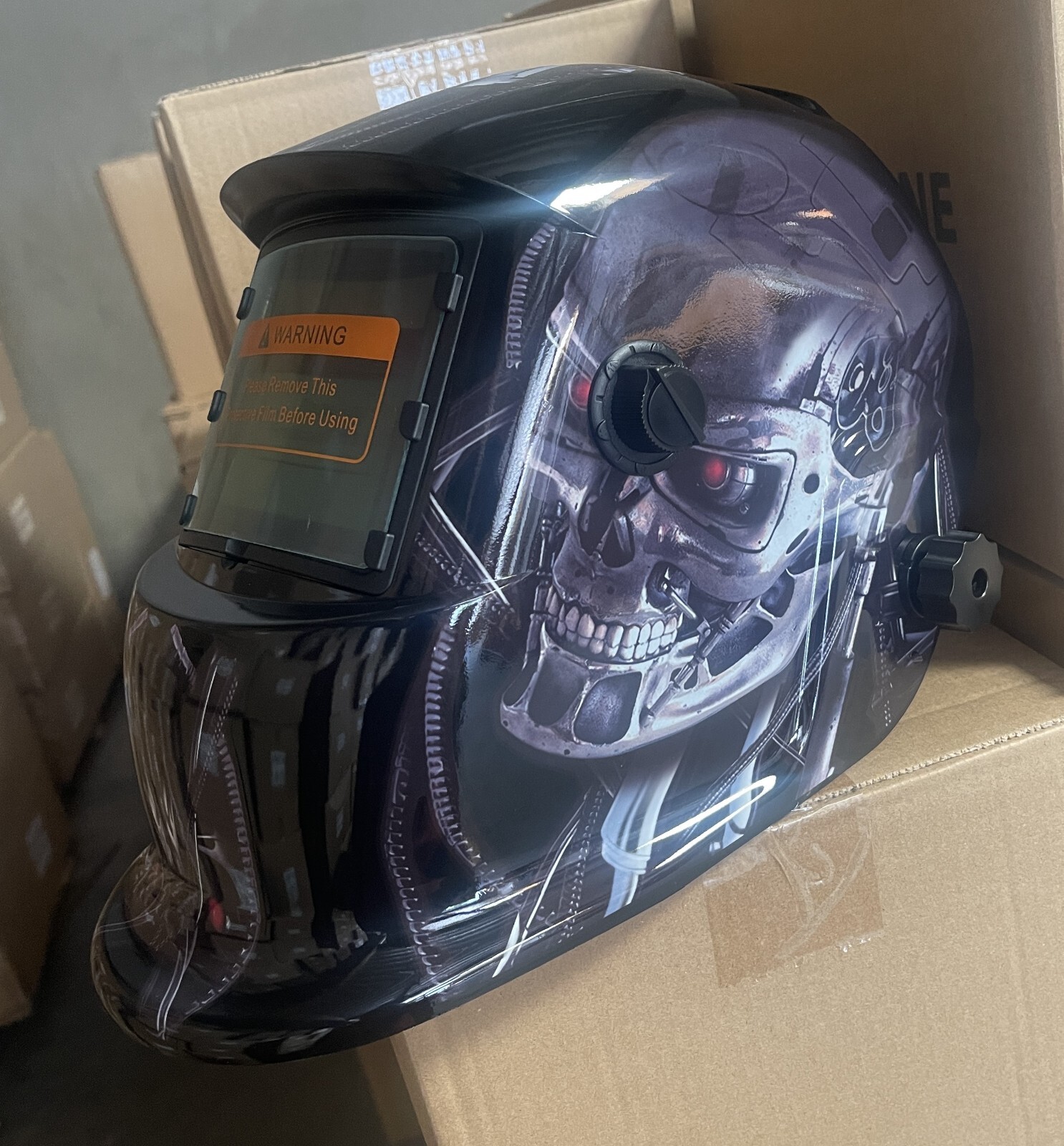 TMR true color Auto Darkening Welding Helmet Arc Tig Mig Mask Grinding Welder
