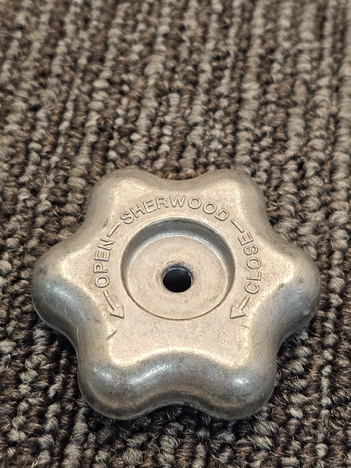 (QTY 2) Sherwood Aluminum Cylinder Valve Handle For Small Bonnet