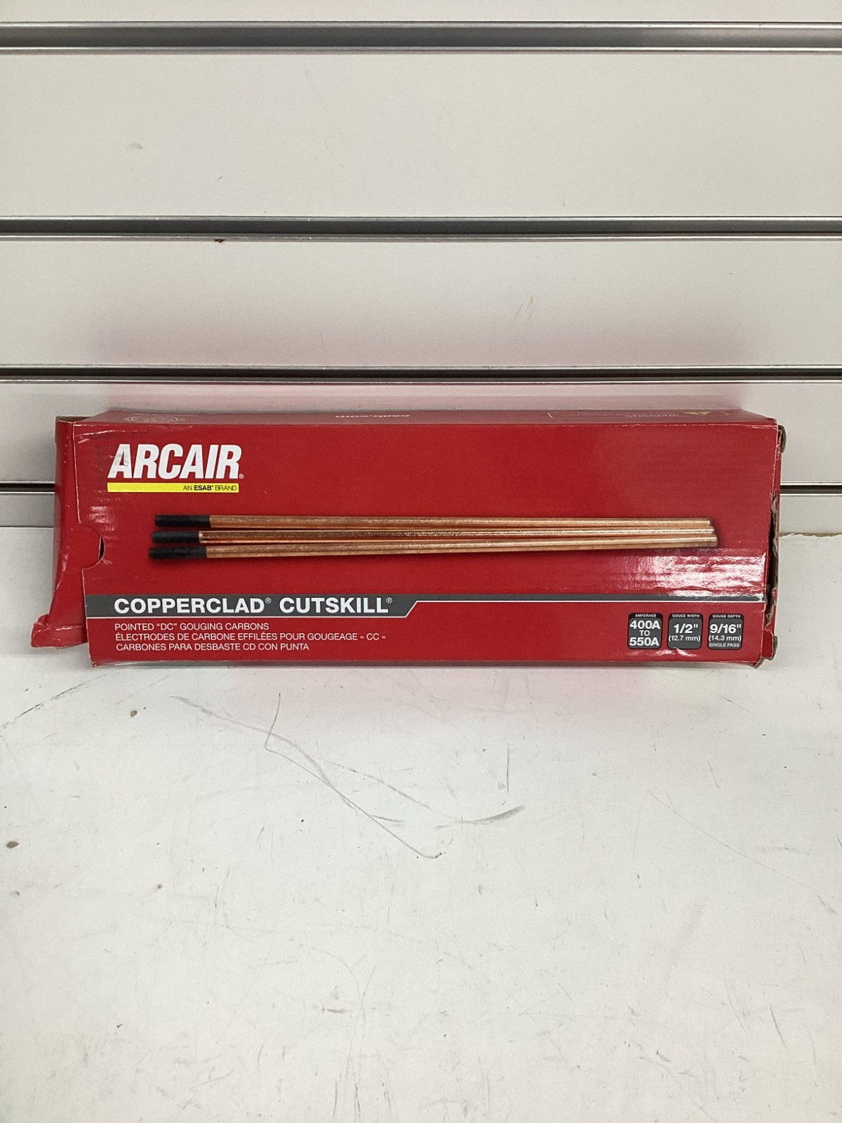 Arcair CutSkill 22063003C Arc Gouging Carbon Electrode, 3/8 x 12 Inch 50pk