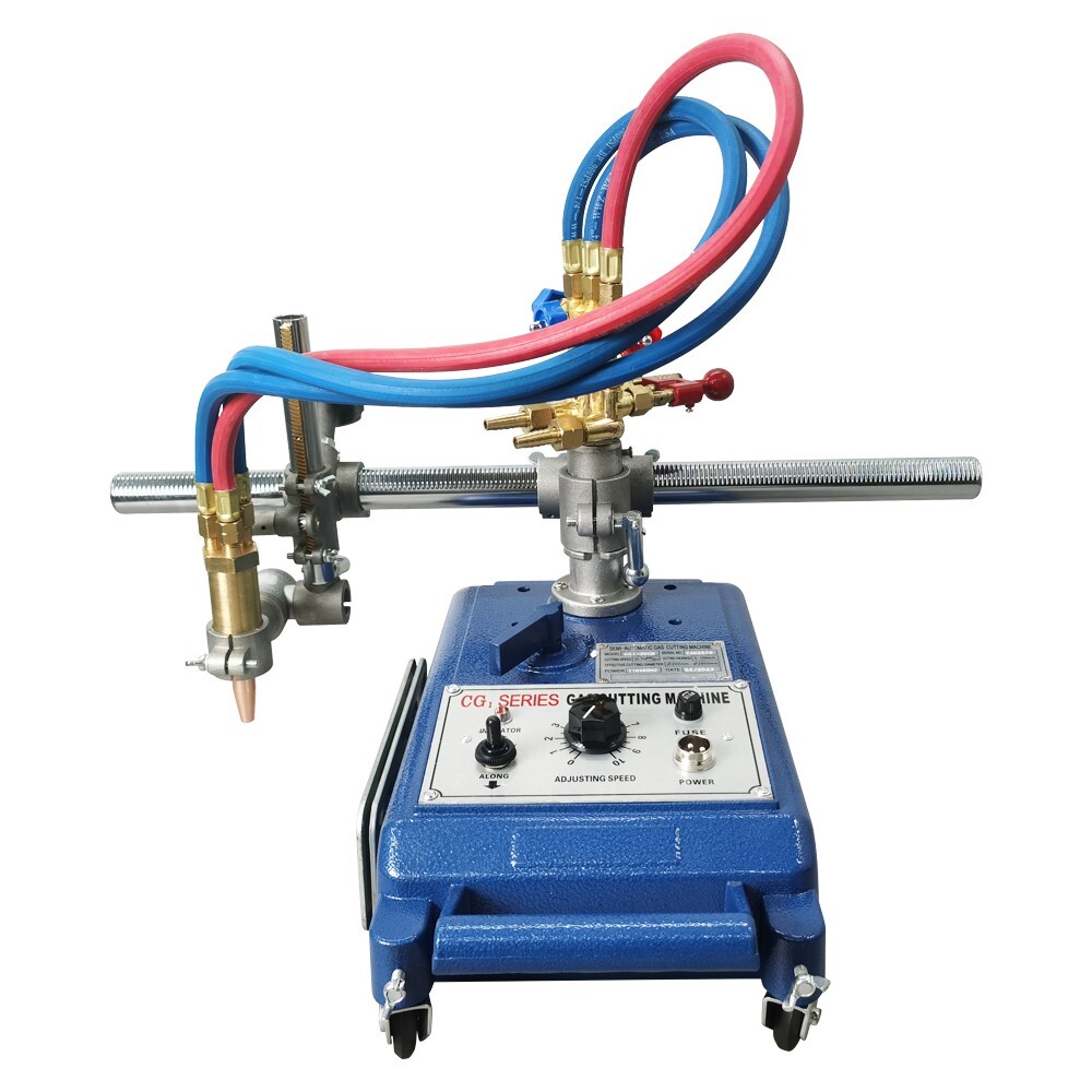 CG1-30C Semi-auto Torch Track Burner Gas Cutting Machine 110V 5.9ft Track
