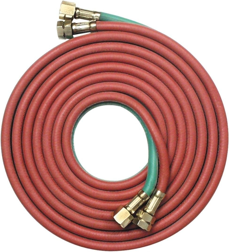 25′ X 3/16 /Continental Twin Torch Hose Oxygen Acetylene Welding Grade R
