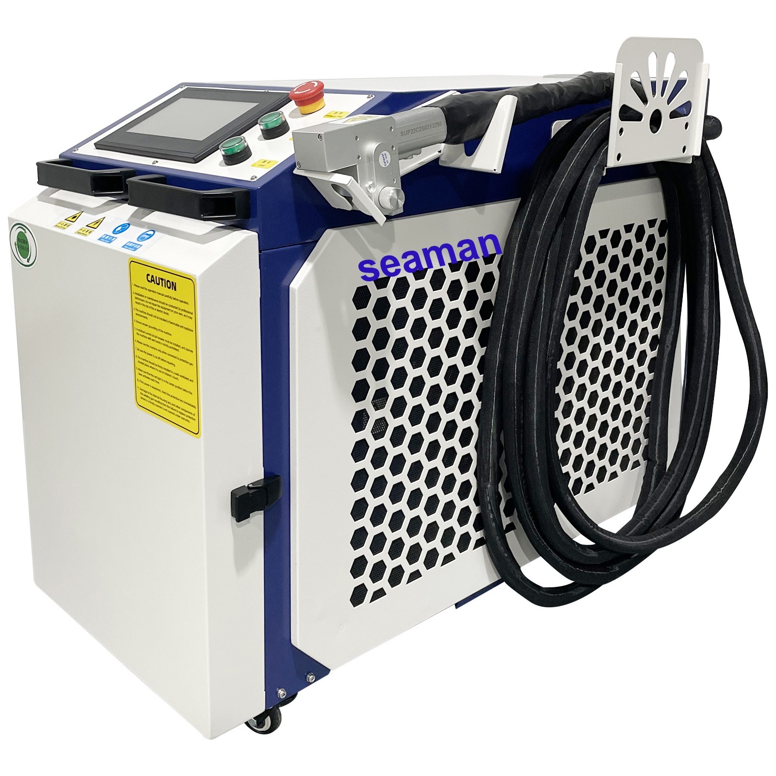 US STOCK 3000W Fiber Laser Cleaning Machine Wood Oil Paint Cleaning Rust Removal