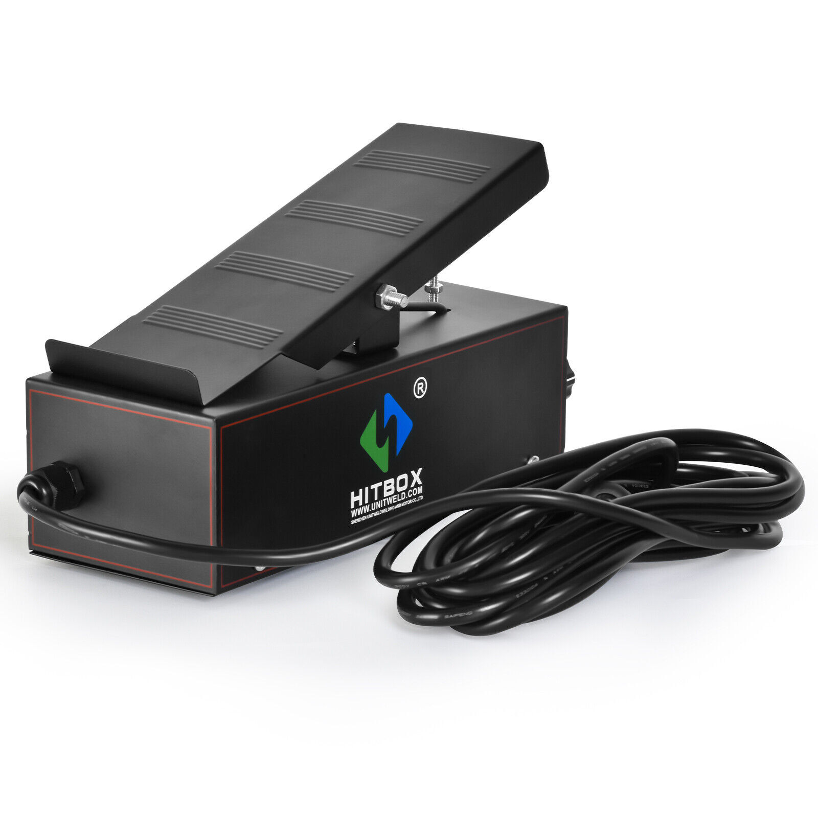 HITBOX 200A 6 IN1 AC/DC TIG Aluminum Welder with Remote Control Foot Pedal,220V