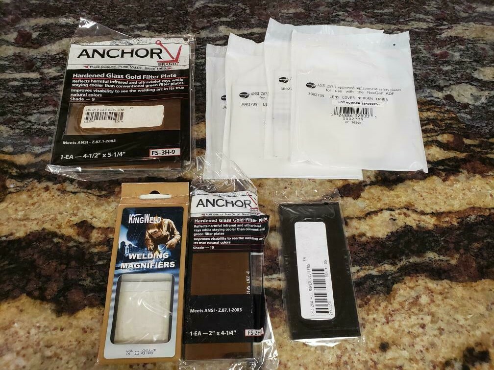 15 PC WELDING SAFETY LENS ( BEST WELDS / DYNAFLUX / ANCHOR / JACKSON (YTP010673)
