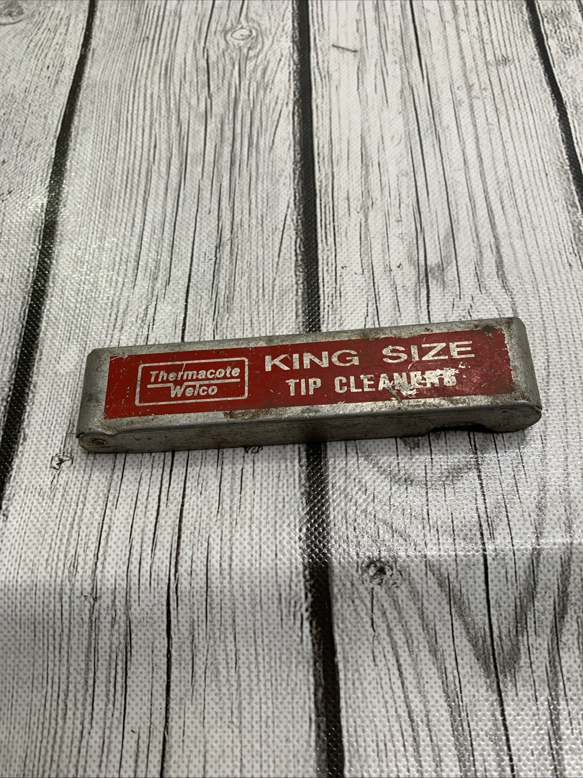 Vintage Thermacote Welco Standard Deluxe Spiral Tip Cleaners USA