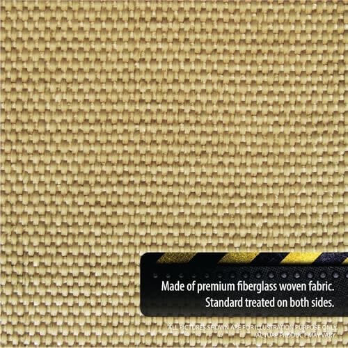 Fireproof Welding Blanket 4×6 ft Heavy Duty Fiberglass Heat Shield 1000F