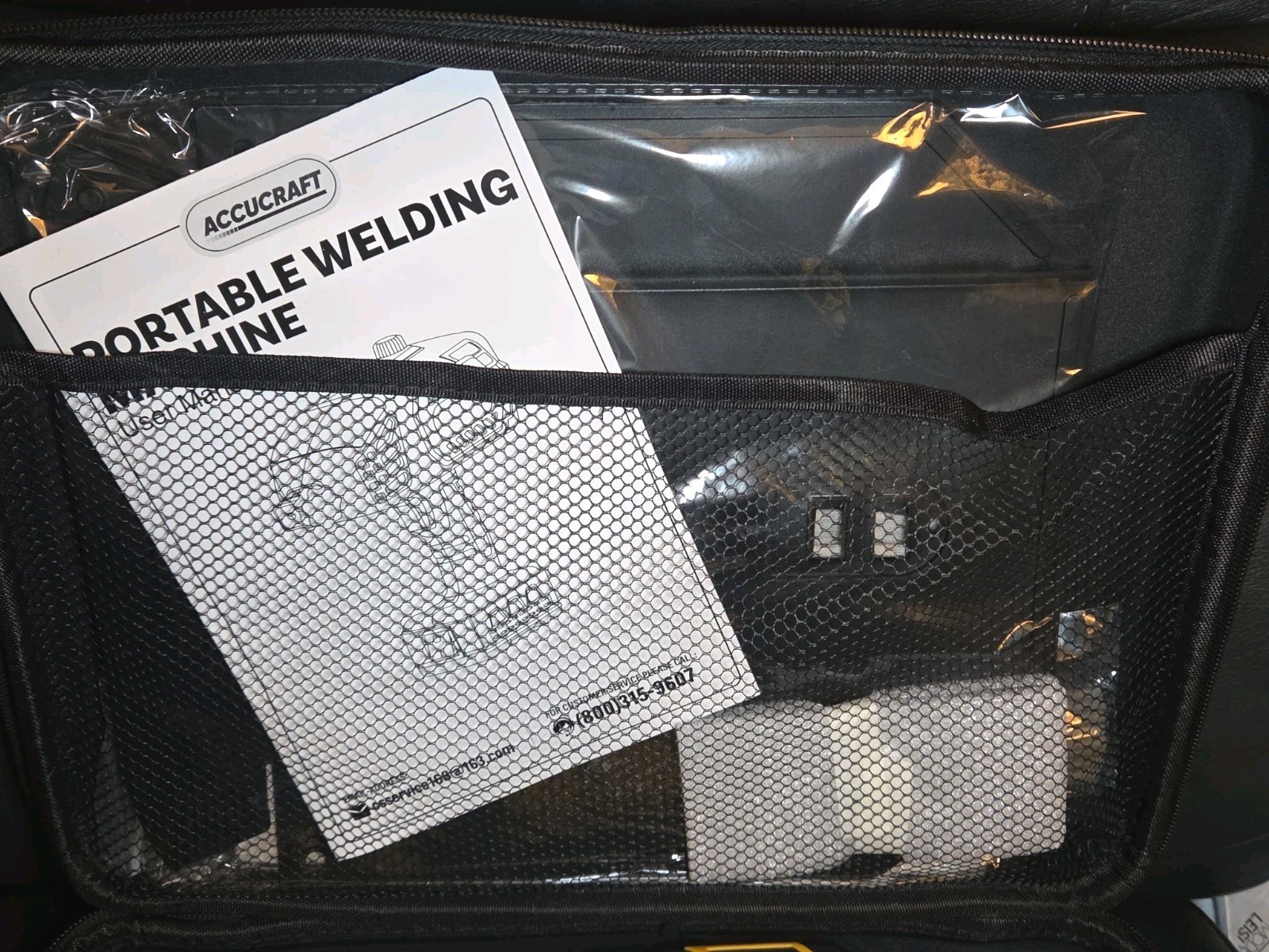 Portable Welding Machine,110V Handheld Welder w/IGBT Inverter 5 Variable Kit NEW