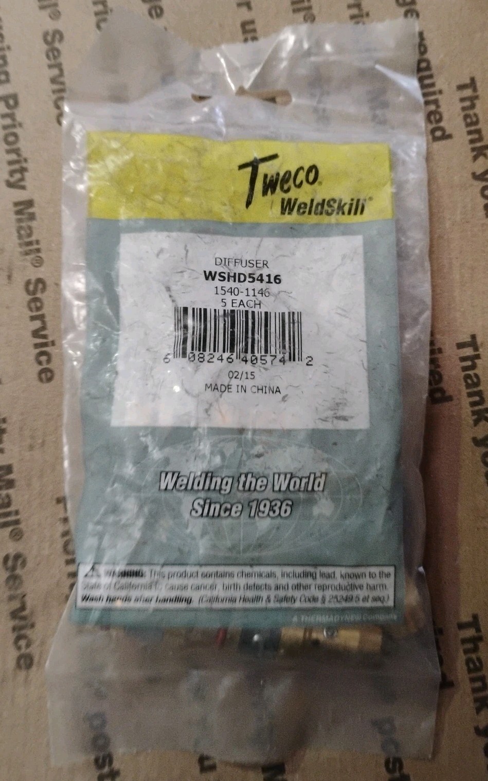 Genuine Tweco Diffuser WSHD5416 1540-1146 5 Pack – New