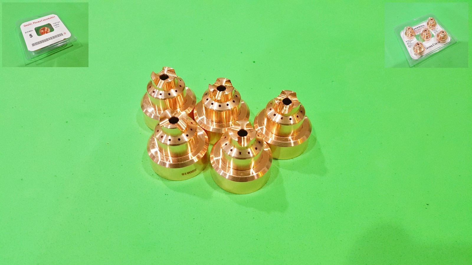 5 Pcs 220818 Fits Powermax 65 85 Shield Cup AFTER MARKET consumable