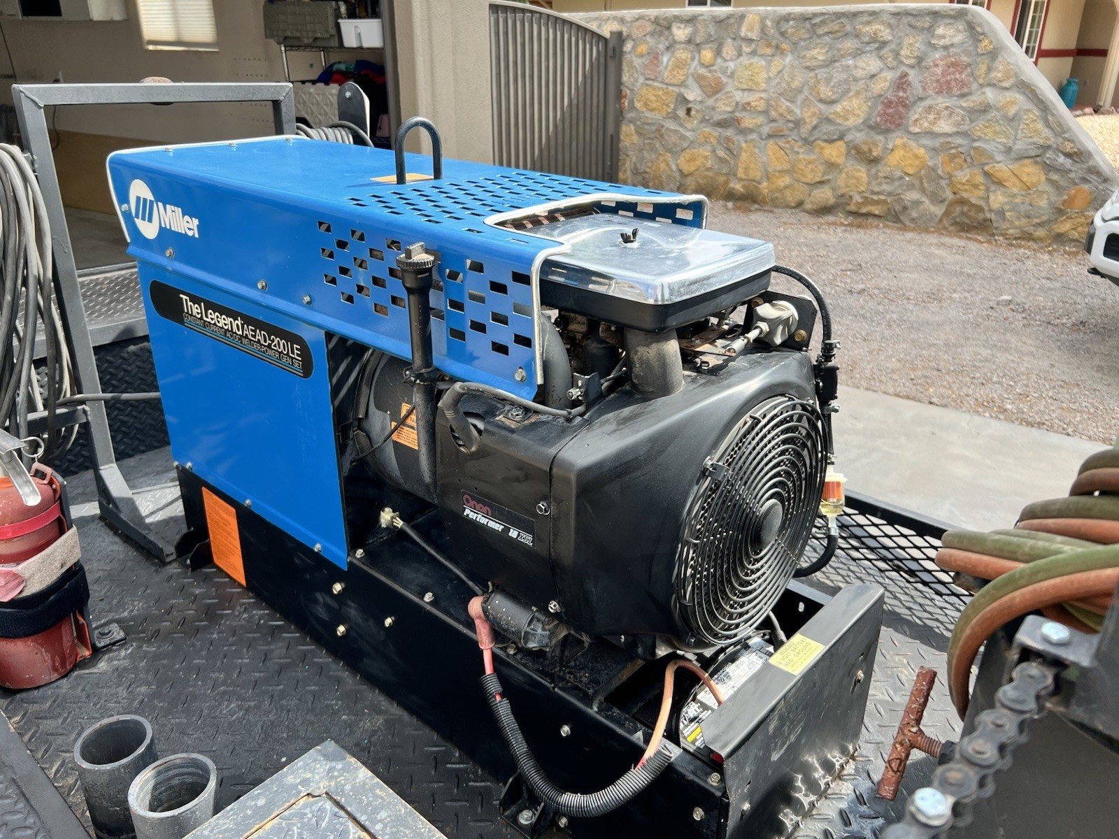 Custom Built Welding Trailer