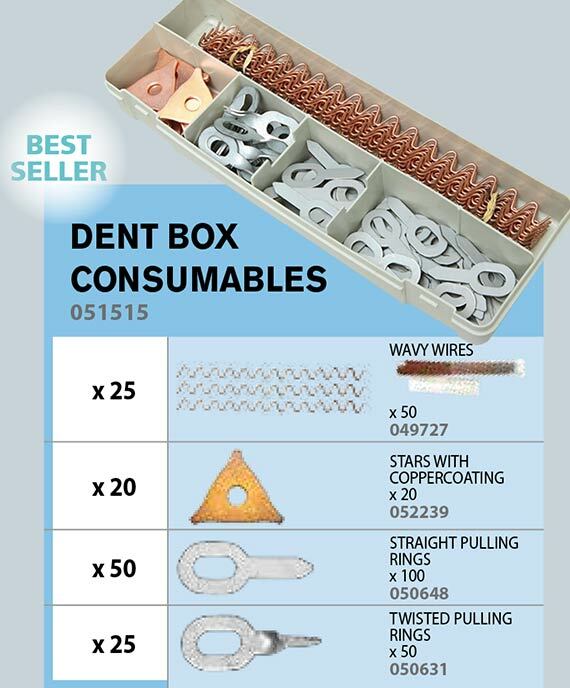 GYS GYSPOT Spotter Box Ausbeul Stahl Zubehörbox 120 teilig 051515