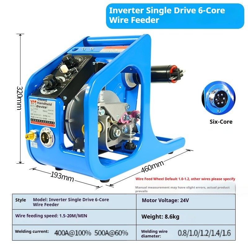 Dual-drive Wire Feeding Machine Assembly for MIG Wire Feeding Machine 24V