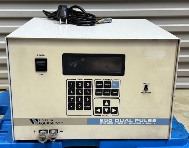 Unitek Miyachi 250DP/230 1-250-03-02 250 Dual Pulse Stored Energy Power Supply