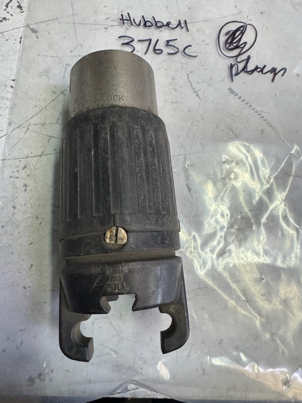 3765C Hubbel Plug 3 Phase – AS IS | Plugs