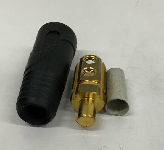 Dinse 70-95 1/2” Male Connector 500 Amp 1-1/0AWG for Welding