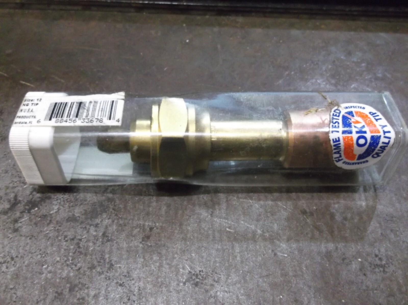 NEW IN PKG UNIWELD 1-126-12 CUTTING TIP SIZE 12 (173-6)