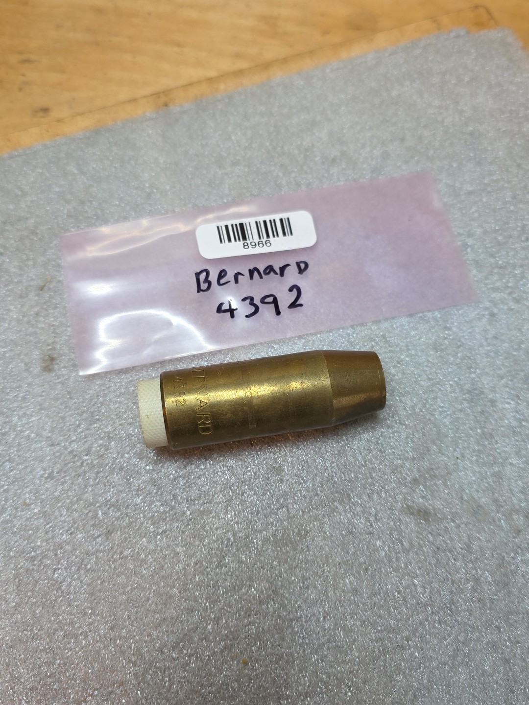 Bernard 4392 Brass Nozzle Mig Welding OEM
