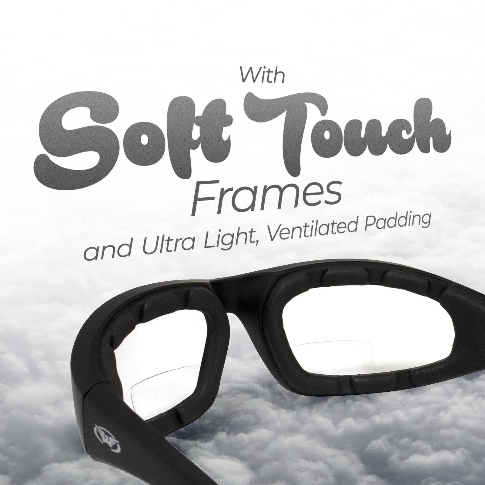 Global Vision Kickback Auto-Darkening Photochromic Bifocal Safety Glasses Cle…