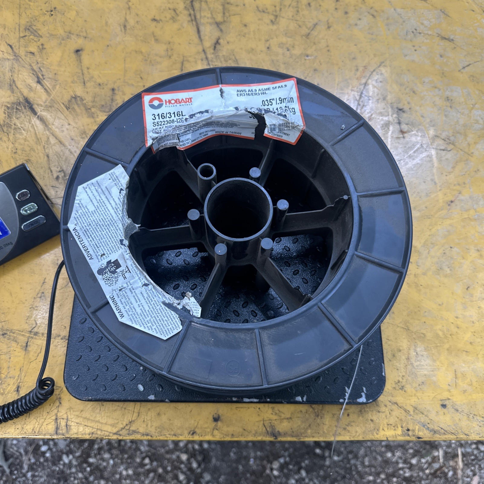 Hobart ER 316 316L .035″ X 17 lb Roll Stainless Steel Mig Welding Wire AWS A5.9