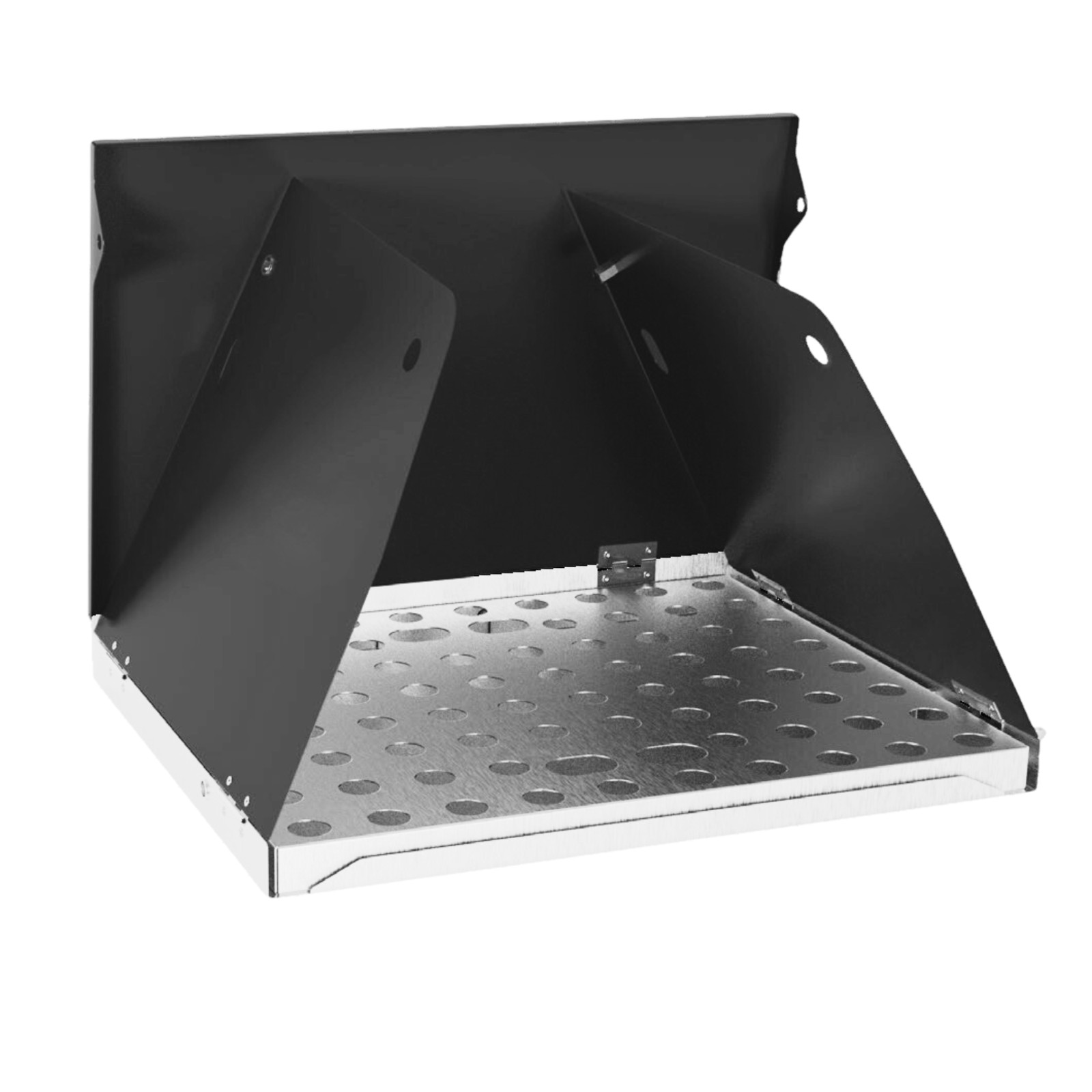 Portable Folding Welding Booth Station Steel Spark Shield MIG TIG Stick Grinding