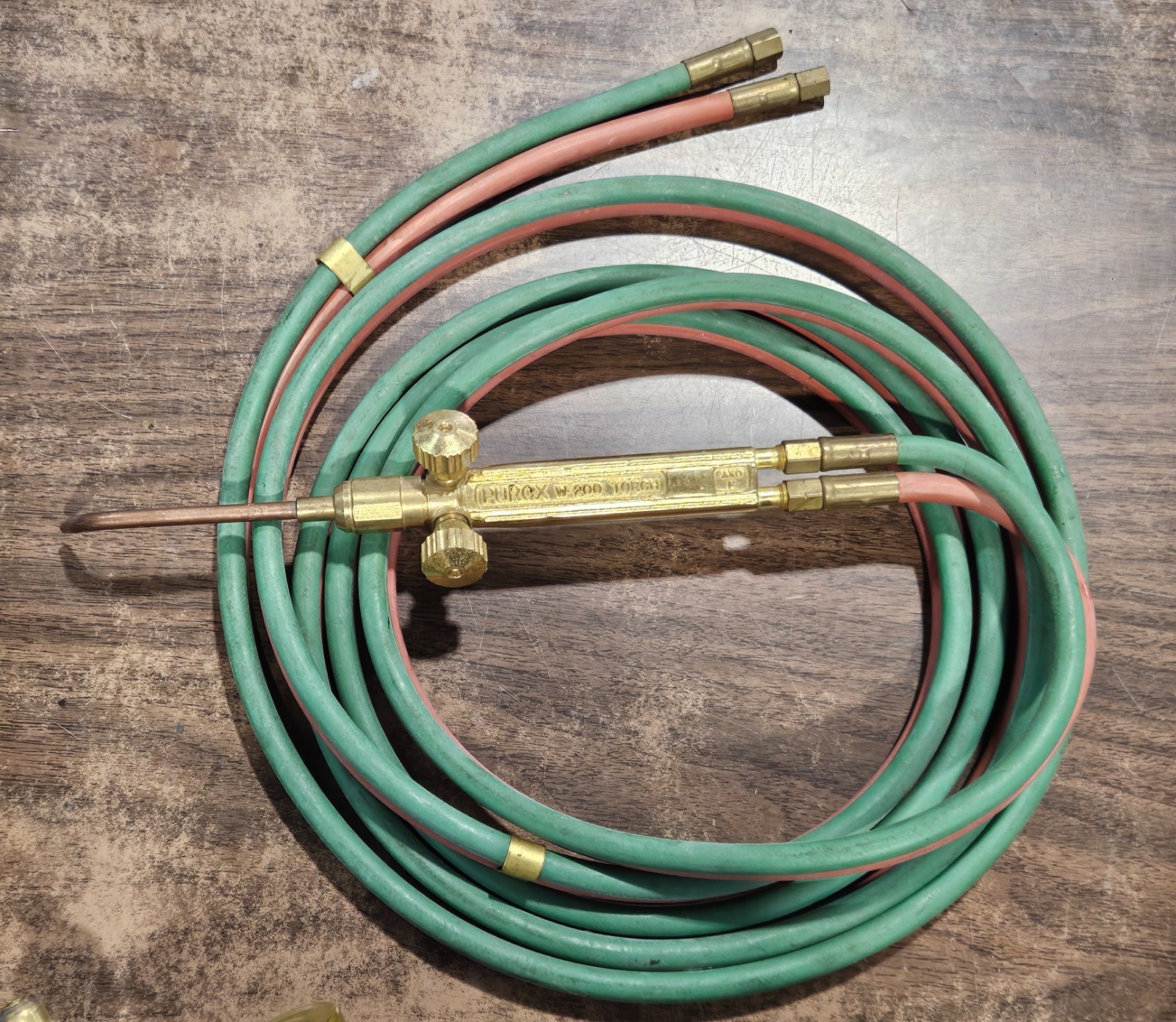 PUROX W-200 TORCH w/LINES & L-TEC ACETYLENE & OXYGEN GAUGES