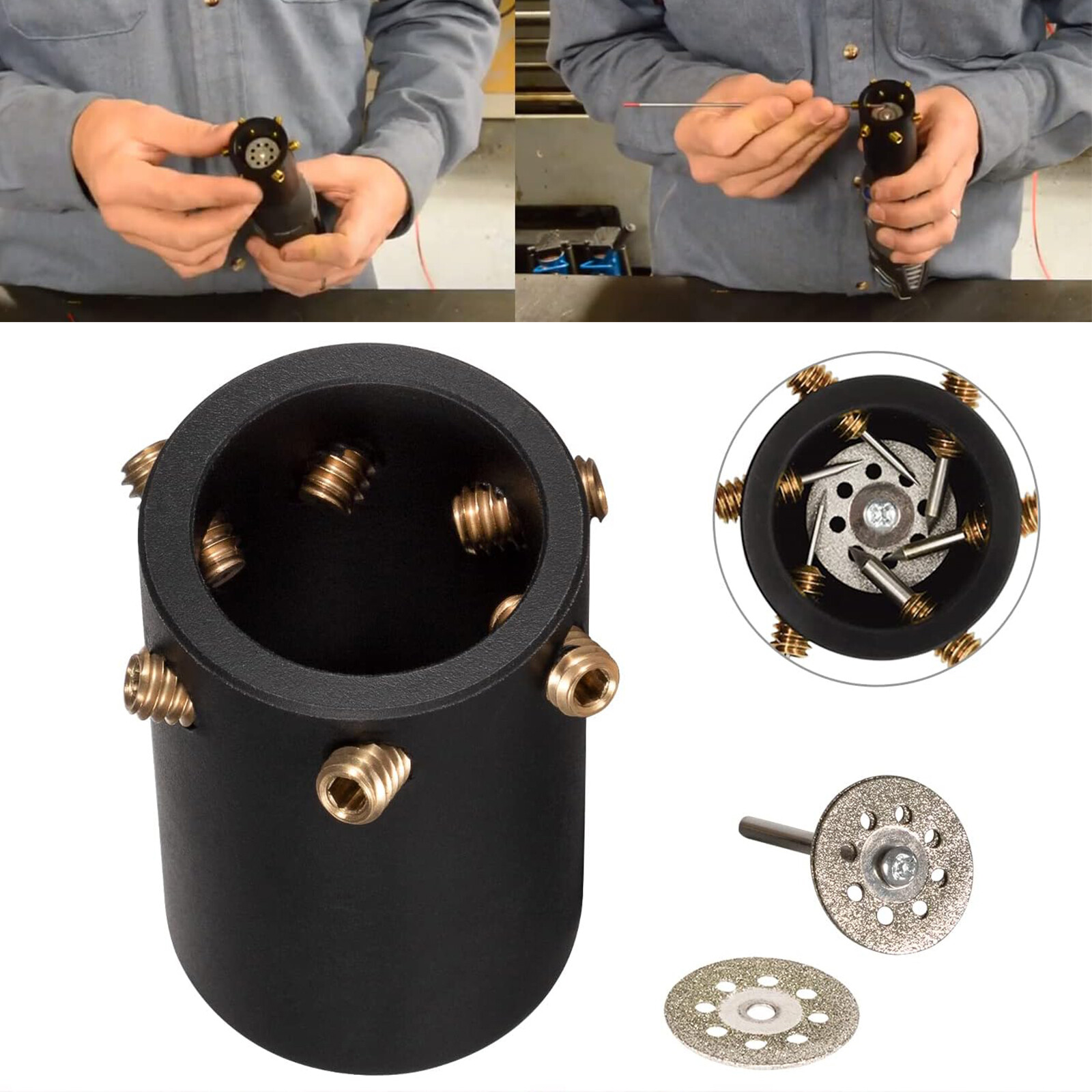 GR-12 Tungsten Sharpener Grinder/ Electrode Sharpener Grinder Head TIG Welding